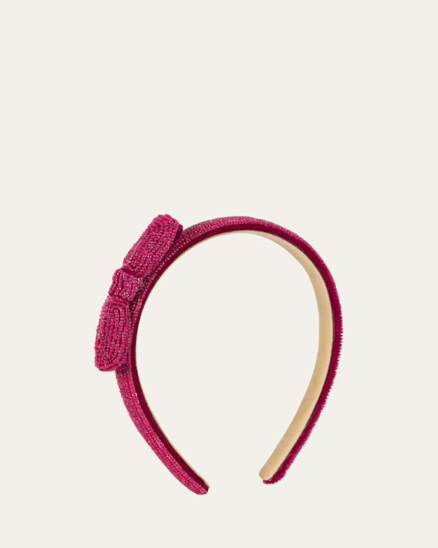 Pearl Hand Beaded Headband